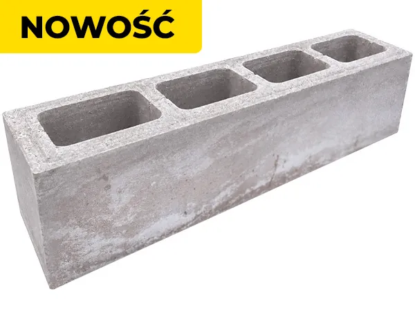 Rysunek formatów i wymiarów elementów Styrobud Fini